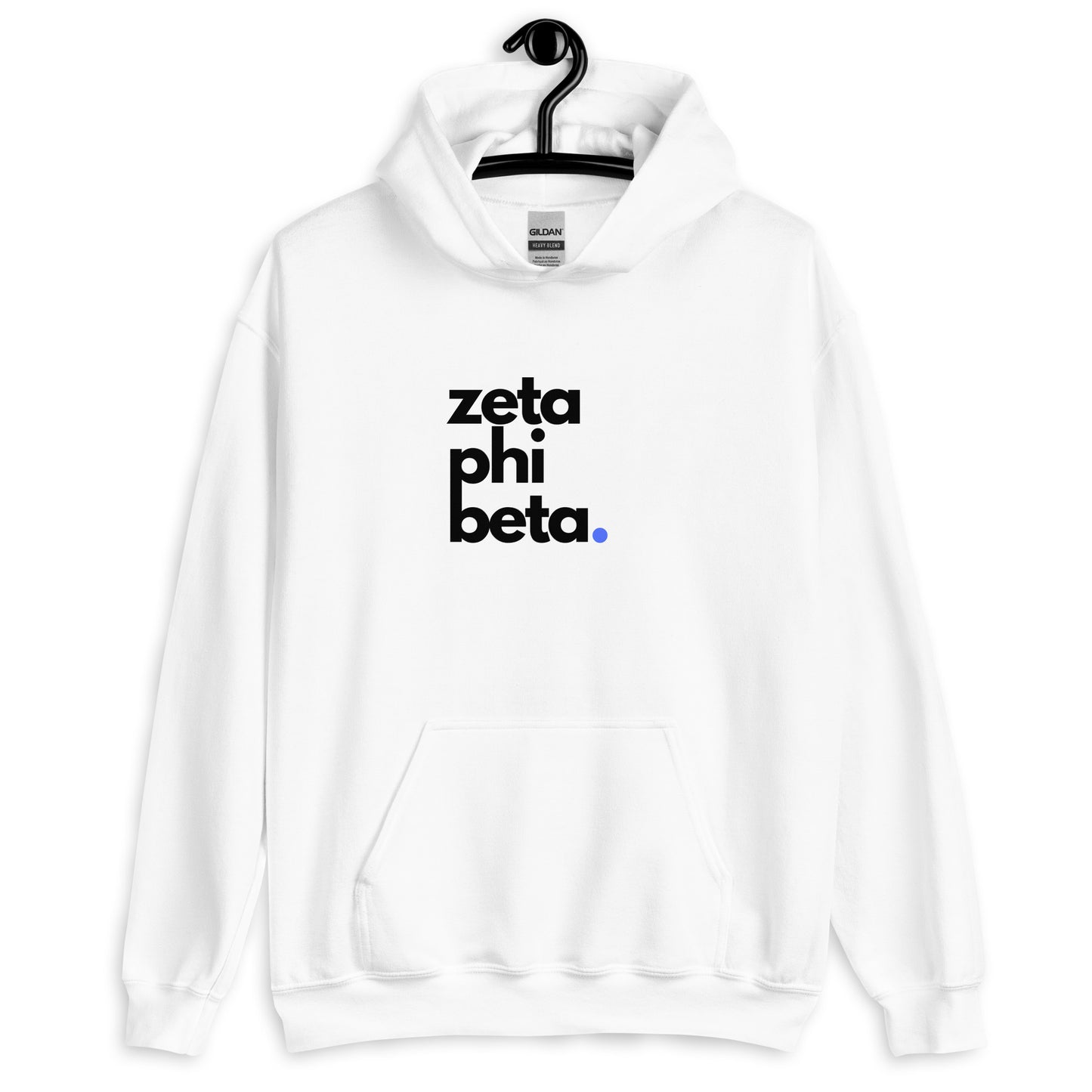 Zeta - White Hoodie